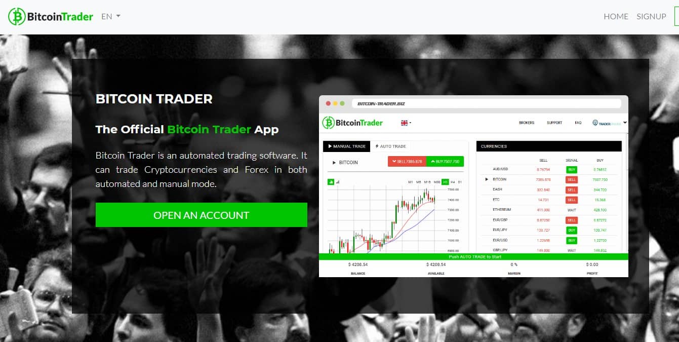 Bitcoin Trader Review - Legit Crypto Trading Platform?