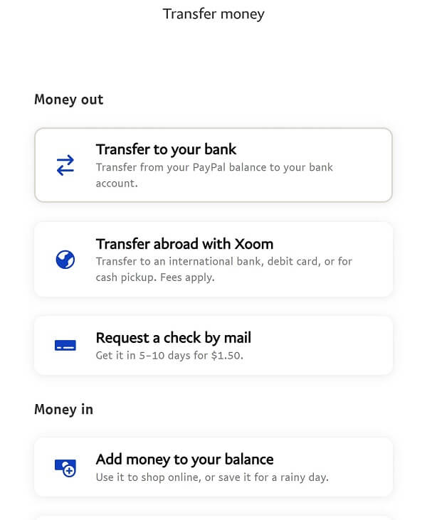 How do I add money to my PayPal balance from my bank? | PayPal US