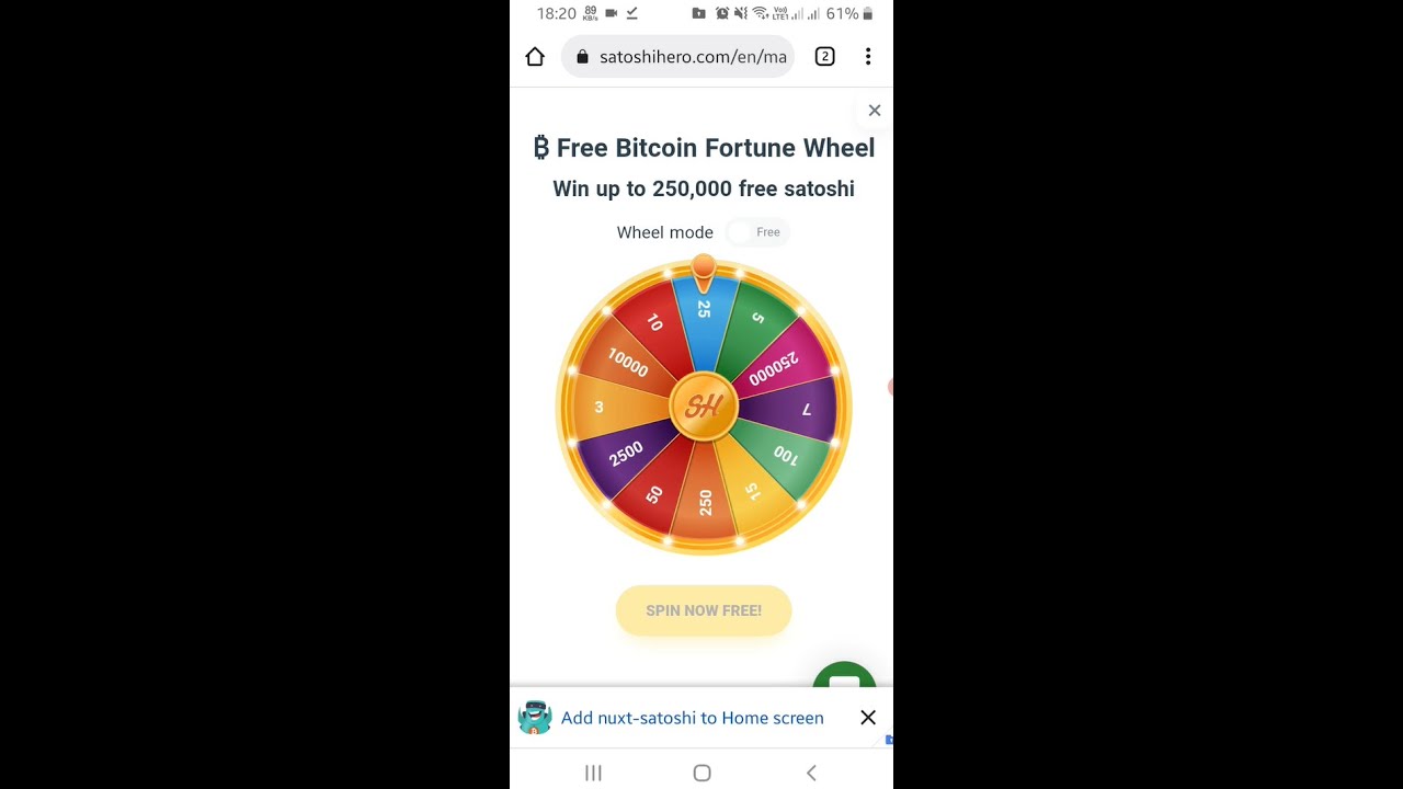 Free Bitcoin - Wheel of Satoshi APK (Android App) - Free Download