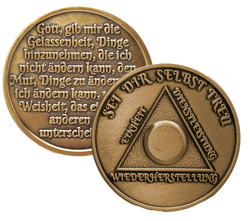 AA 12 Step Recovery Medallions | Sobriety Chips and Coins