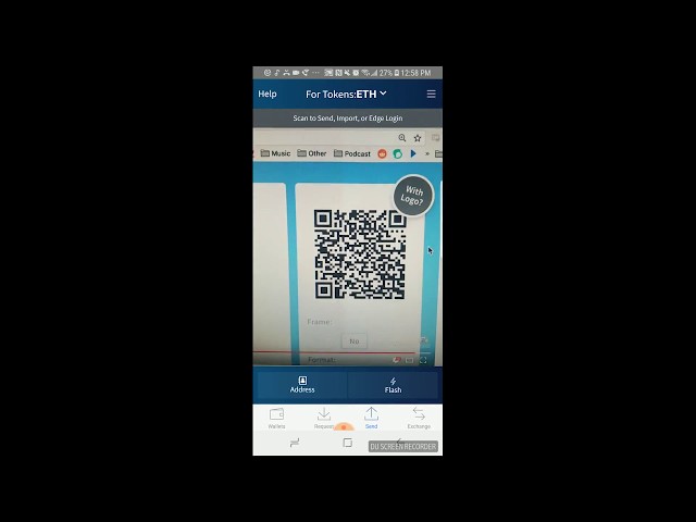 Ethereum QR Code Generator