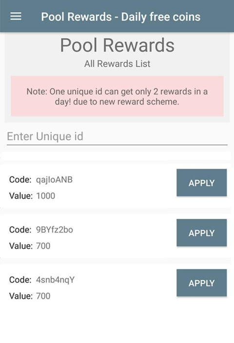 Download Pool Rewards - Daily Free Coin APK for Android - Free and Safe Download