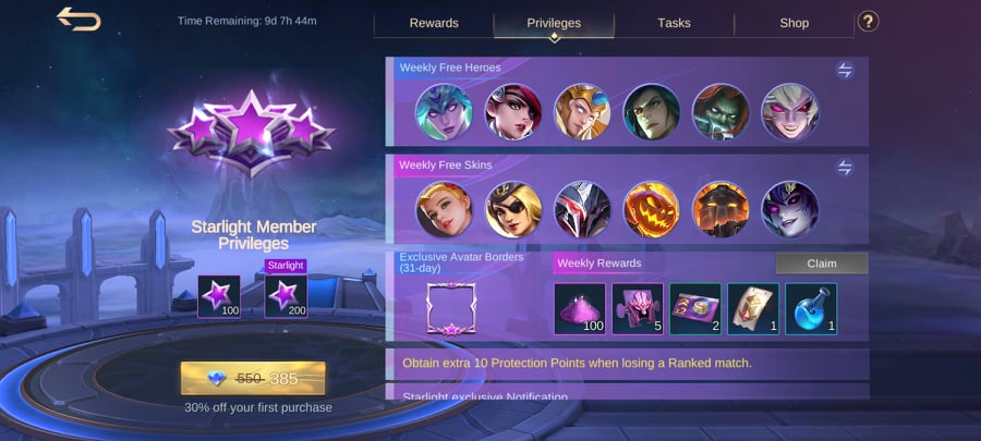 Melissa Starlight Skin in Mobile Legends Bang Bang