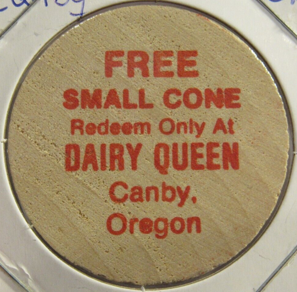 VINTAGE DAIRY QUEEN Aluminum Free Sundae or 40 Cent Token DQ $ - PicClick