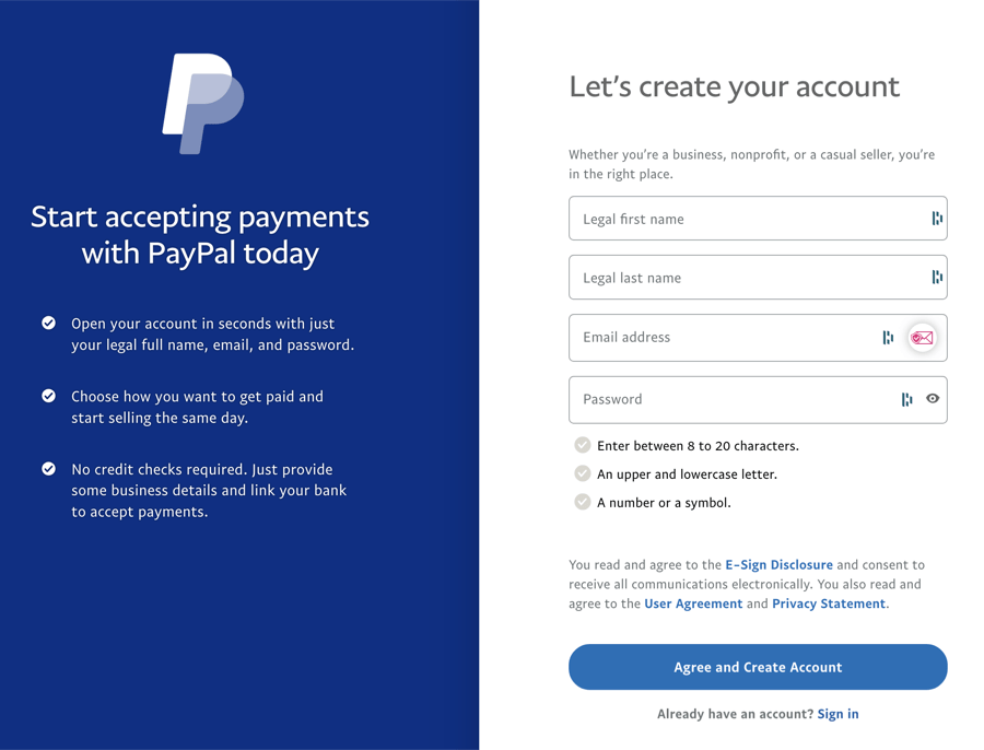 Getting Started | Create PayPal Business Account | PayPal IE