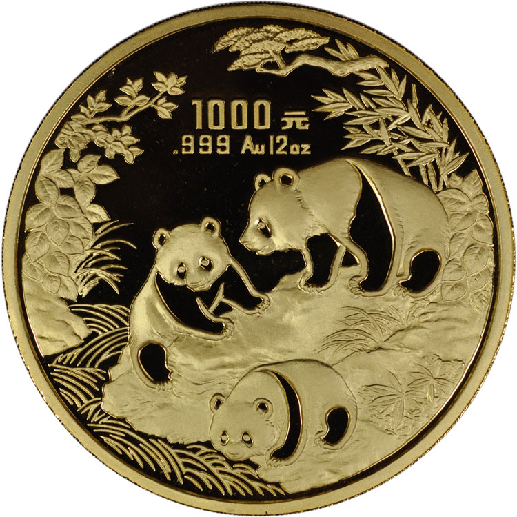 Buy 15 Gram Chinese Gold Panda Bullion Coin