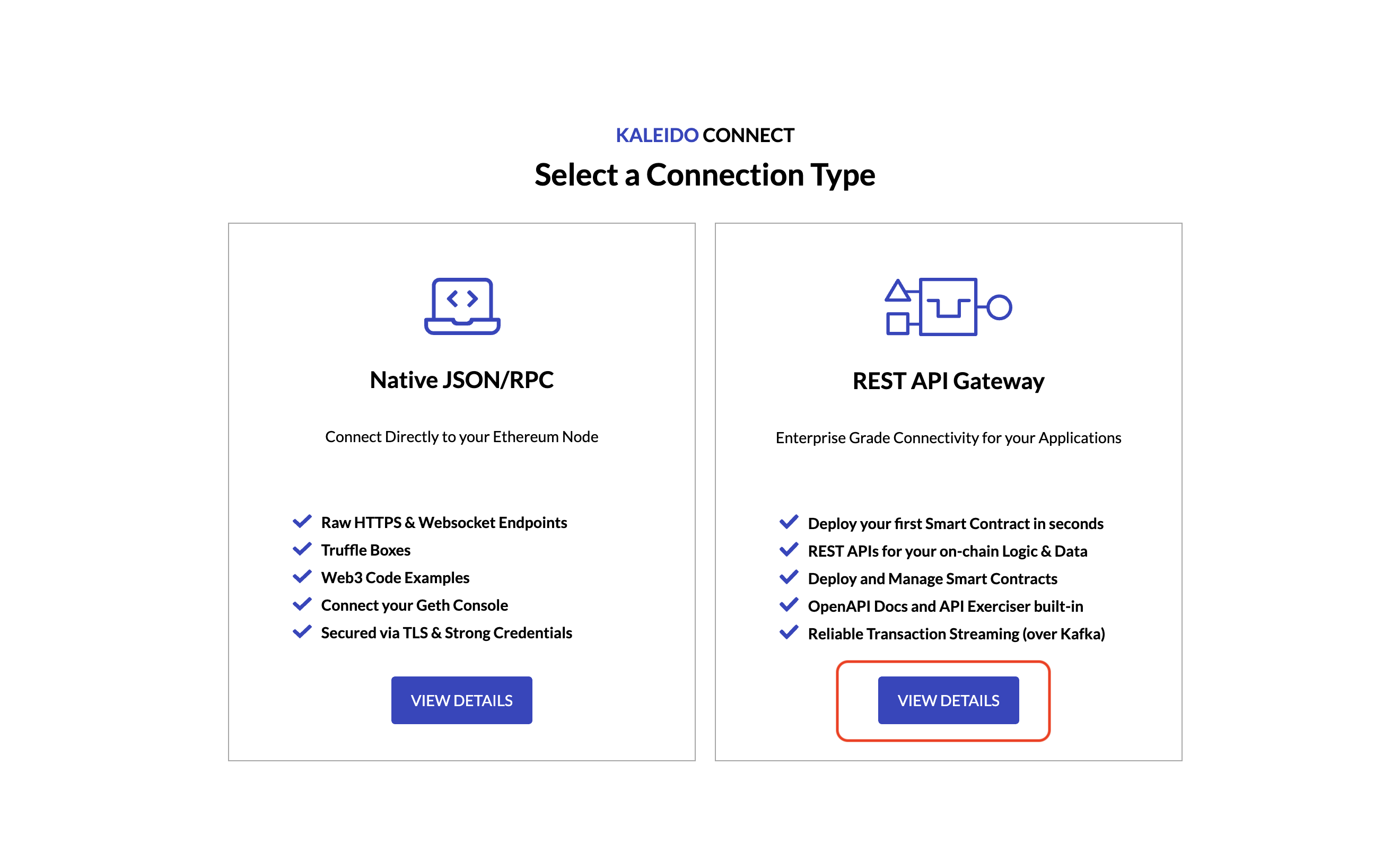 Smart Contract APIs - Kaleido Docs