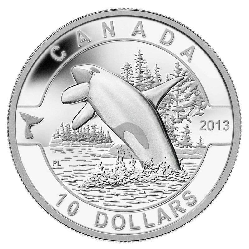 10oz Canadian Silver Orca Coin Review For - Bonds Online