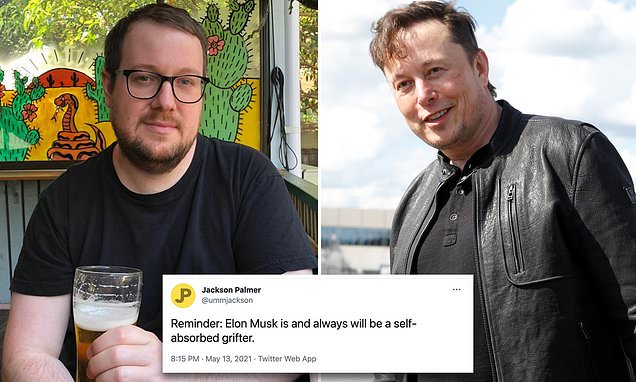 Jackson Palmer | Elon Musk: Dogecoin creator Jackson Palmer is annoyed by Elon Musk. Here's why