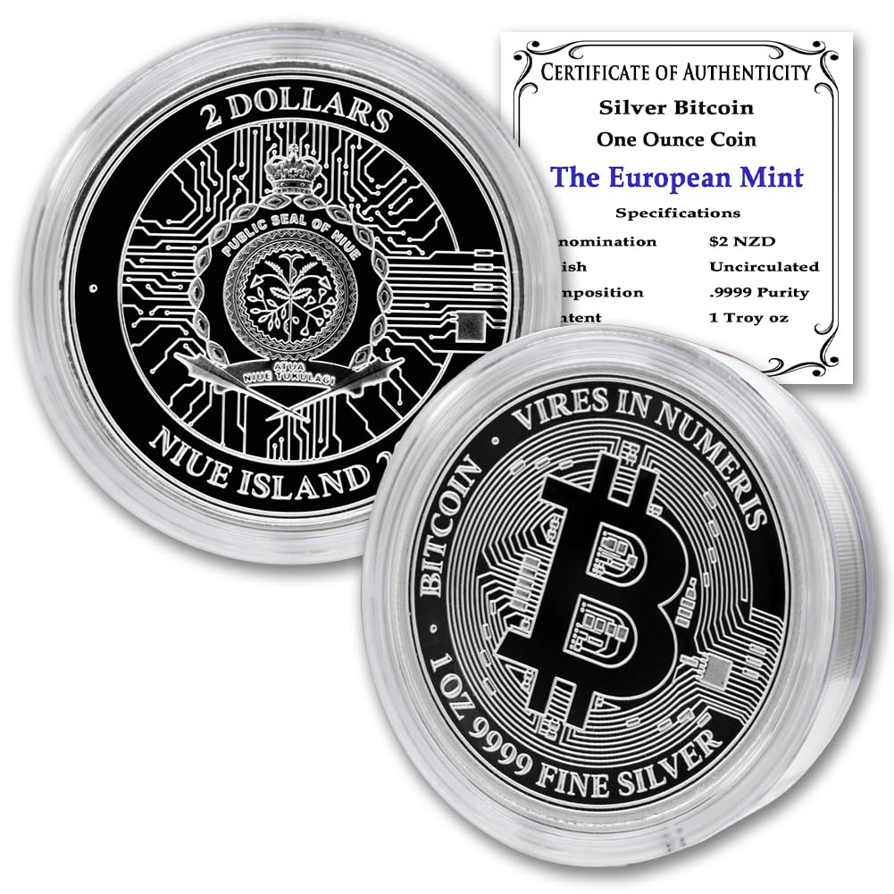 1 oz Buy Bitcoin Silver Coins | StoneX Bullion