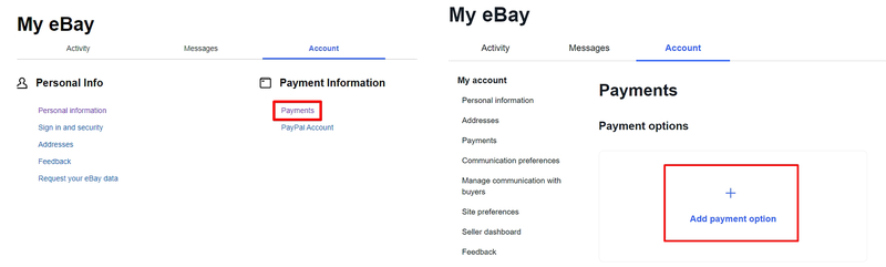 Change shipping payment method from Paypal to eBay - The eBay Community