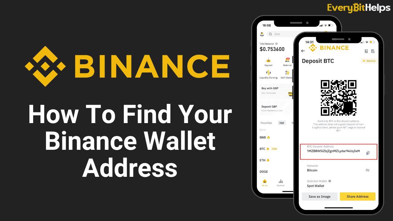 How To Find Your Binance Wallet Address ()