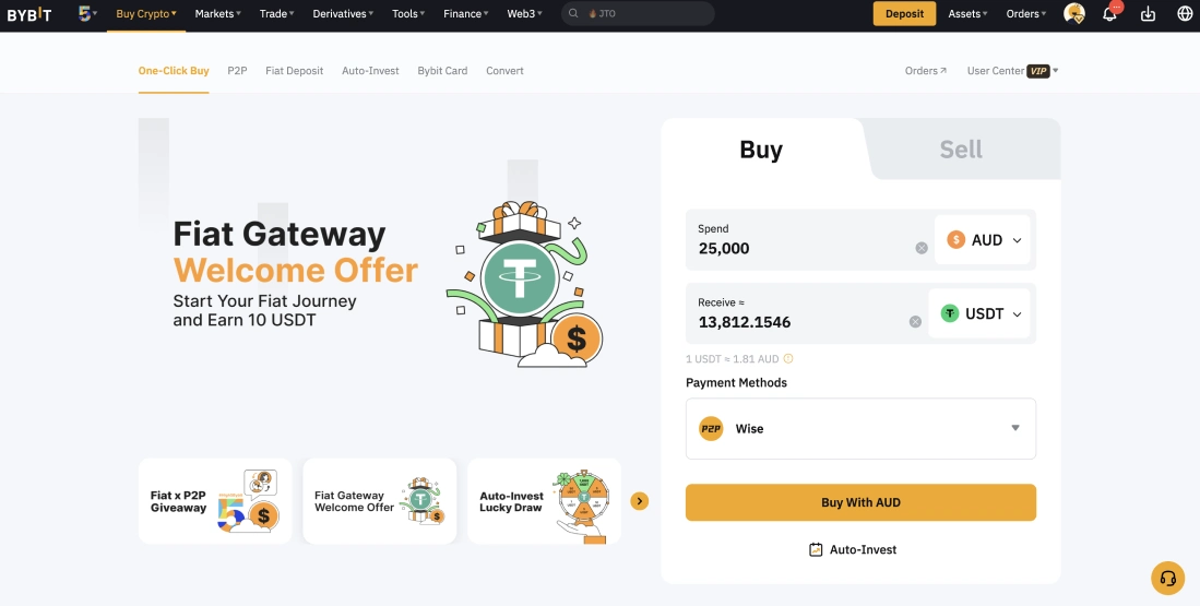 Buy Tether TRC20 (USDT) with Wise USD  where is the best exchange rate?