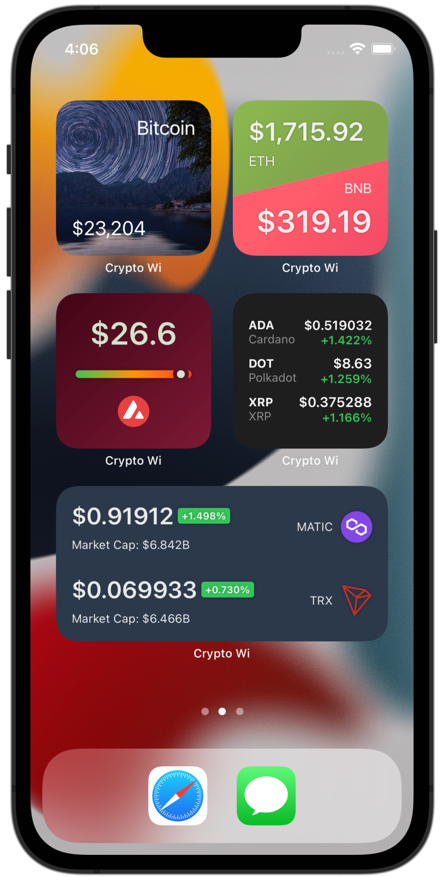 Live Web Widgets - Live Coin Watch