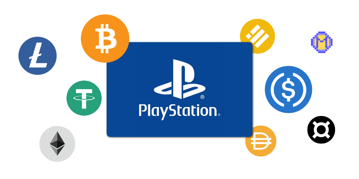 Buy Playstation Store Gift Card with Bitcoin and Crypto