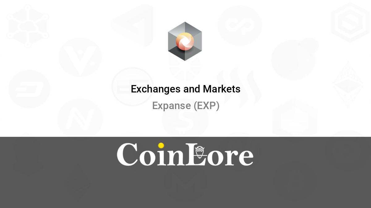 Where to Buy Expanse: Best Expanse Markets & EXP Pairs