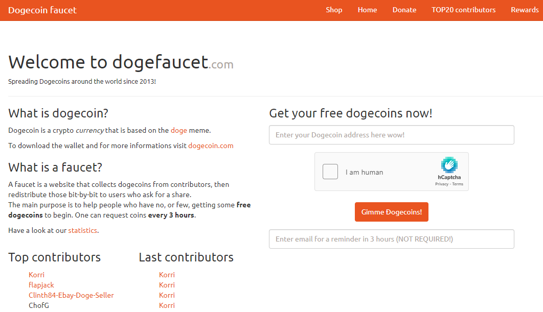 Dogecoin Faucet - Here’s How You Can Get Free DOGE Coins | CoinCodex