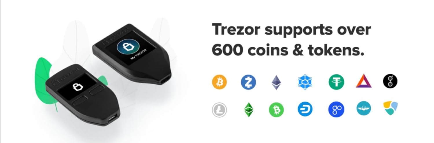 What cryptocoins does Trezor wallet support? List of 11 supported coins