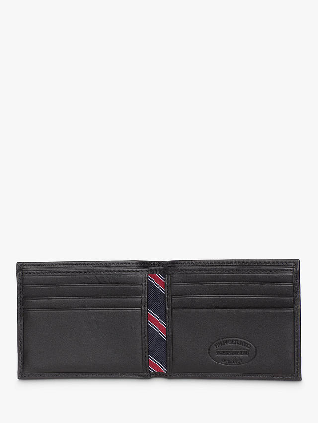 Tommy Hilfiger Trifold wallet Eton Trifold Black (2) | The Little Green Bag