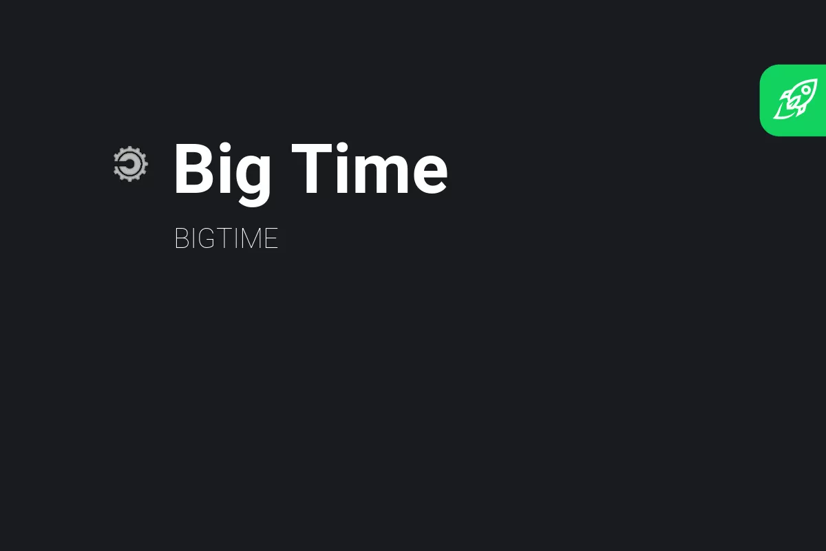 Big Time Price Prediction up to $ by - BIGTIME Forecast - 