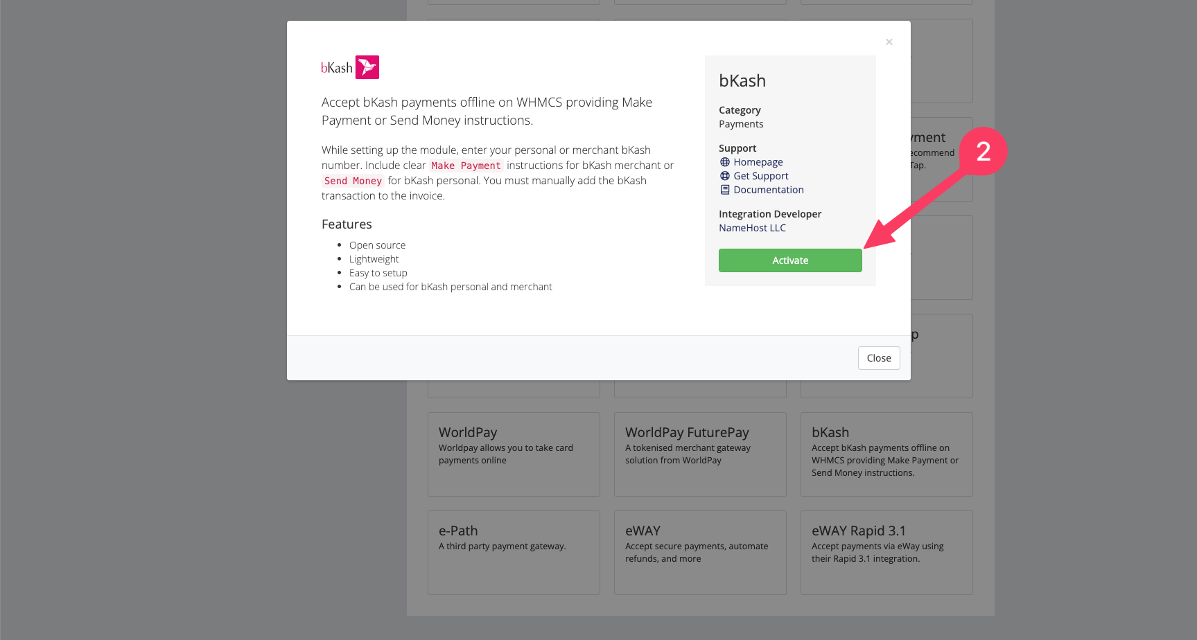 Payment Gateways - WHMCS Marketplace