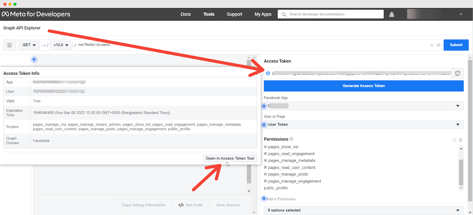 How to find your Facebook Access Token, ID and Secret - SeamlessDesk
