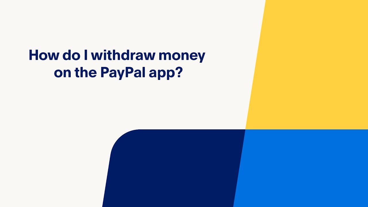 How do you withdraw money from PayPal? | Webvator