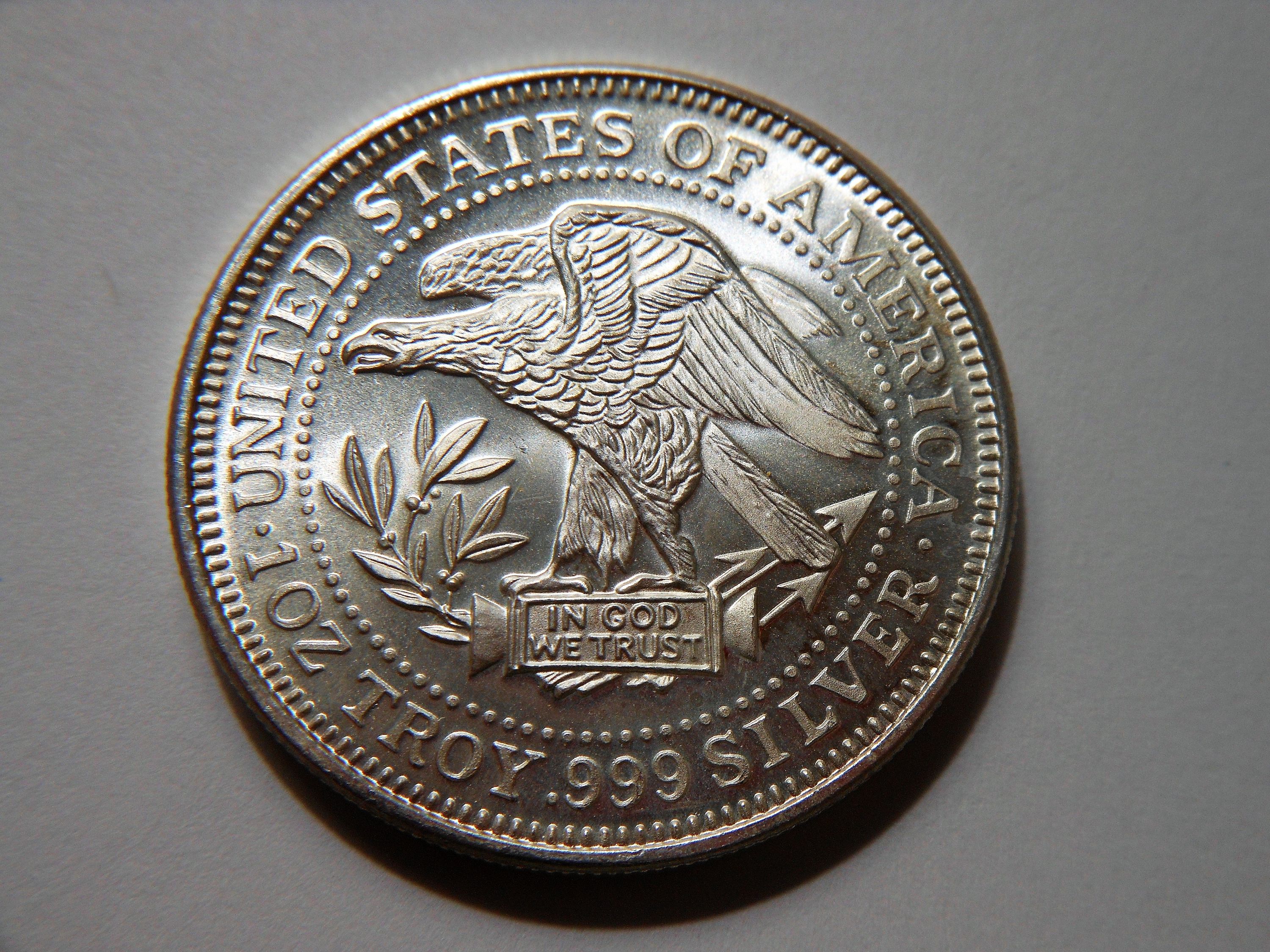 Cheap 1 oz Silver Bullion Rounds | Golden Eagle Coins