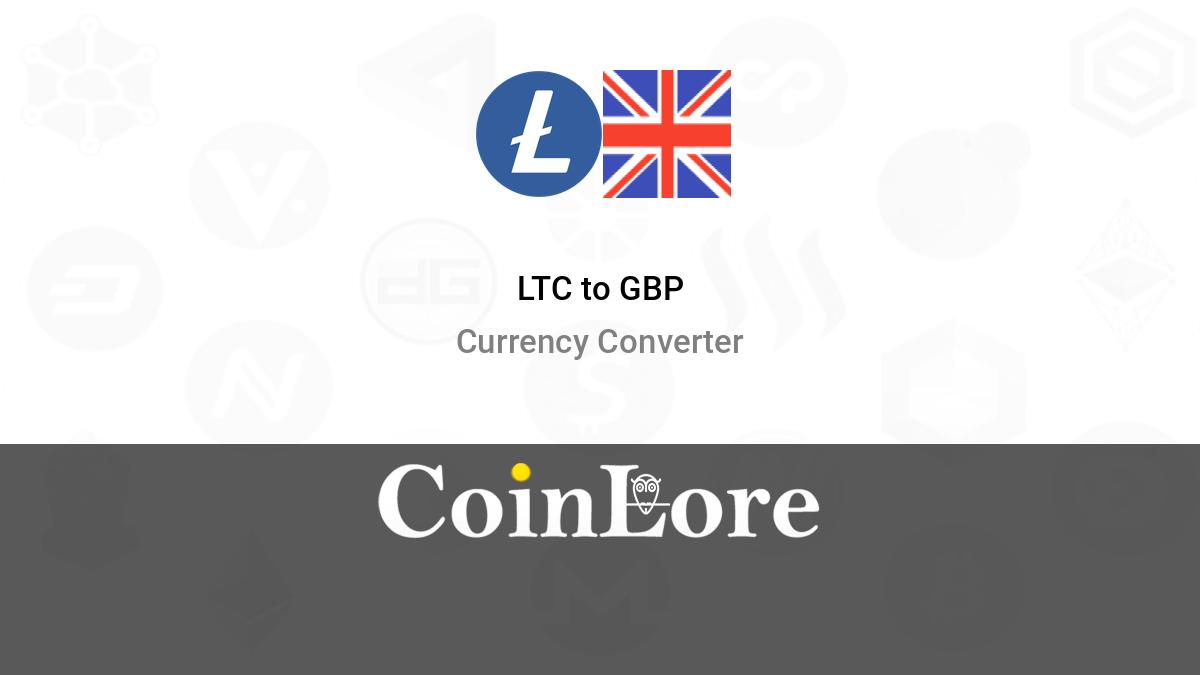 Convert Litecoin to British Pound in Seconds