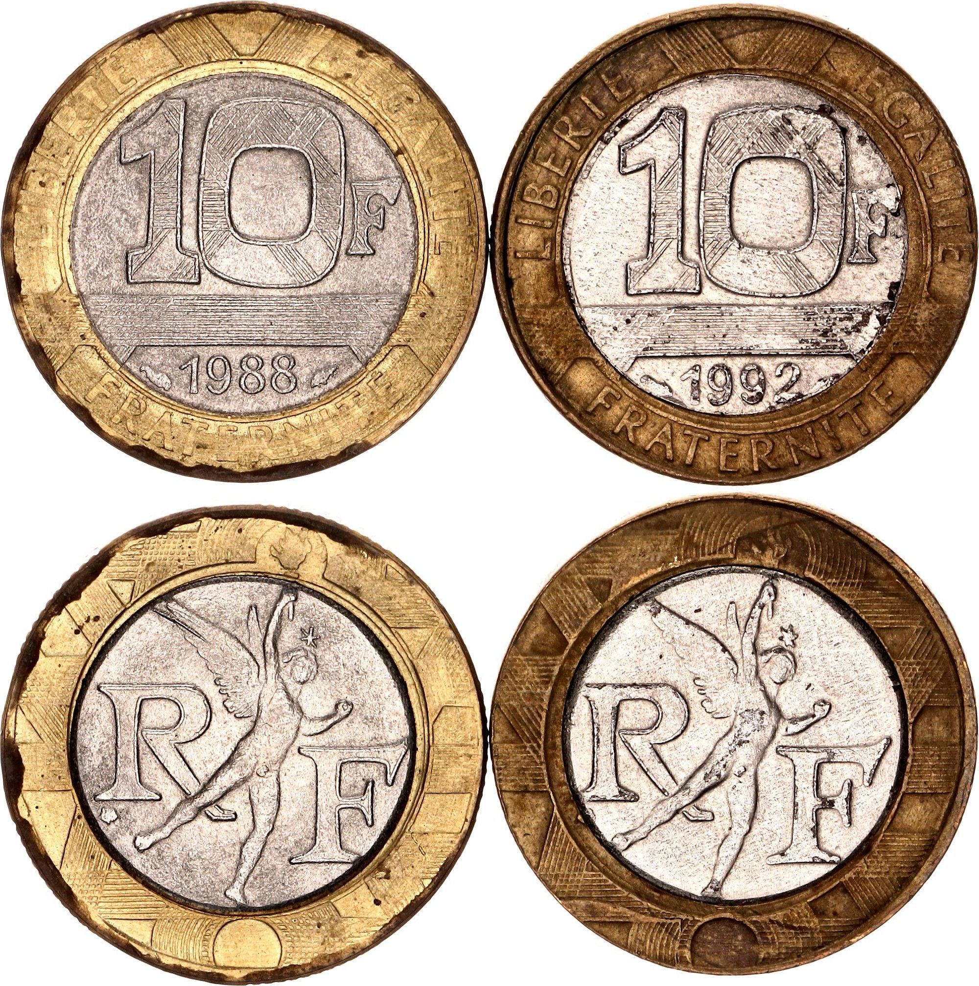 Coin Value: France 10 Francs to 