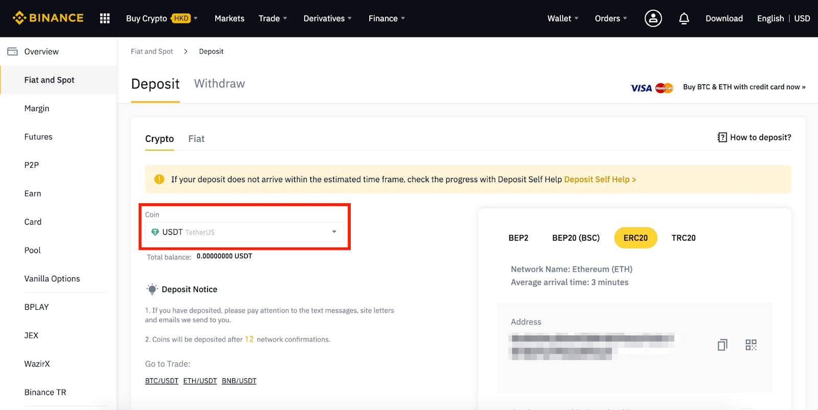 How to Find Your Binance Wallet Address in 