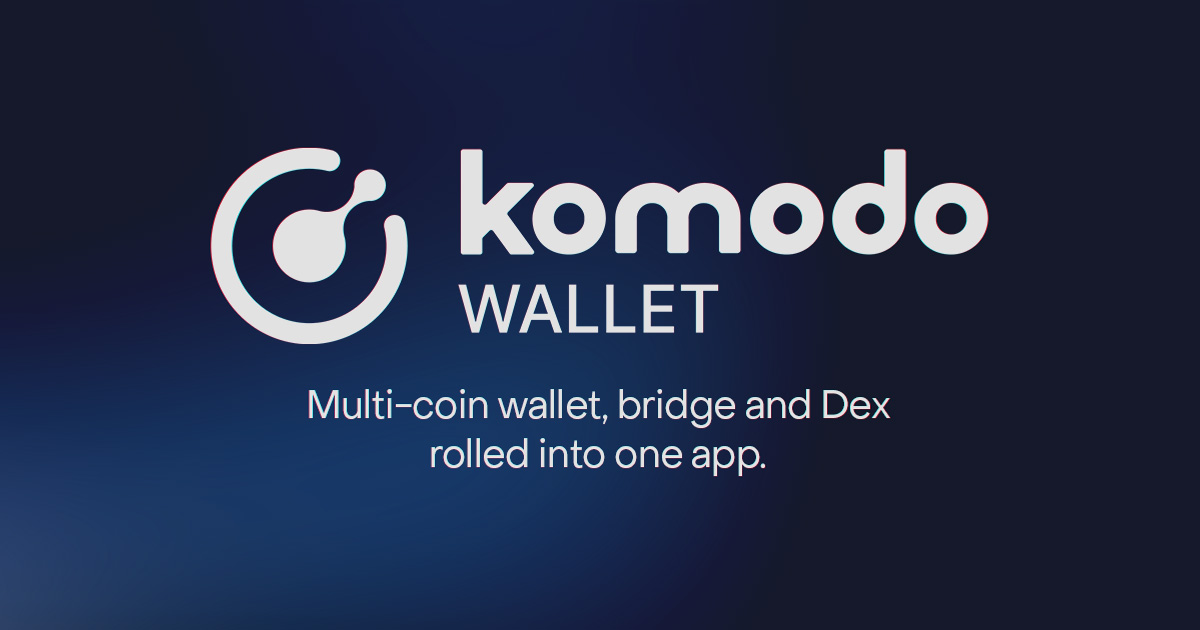 Komodo Rebrands AtomicDEX to Komodo Wallet | AlexaBlockchain