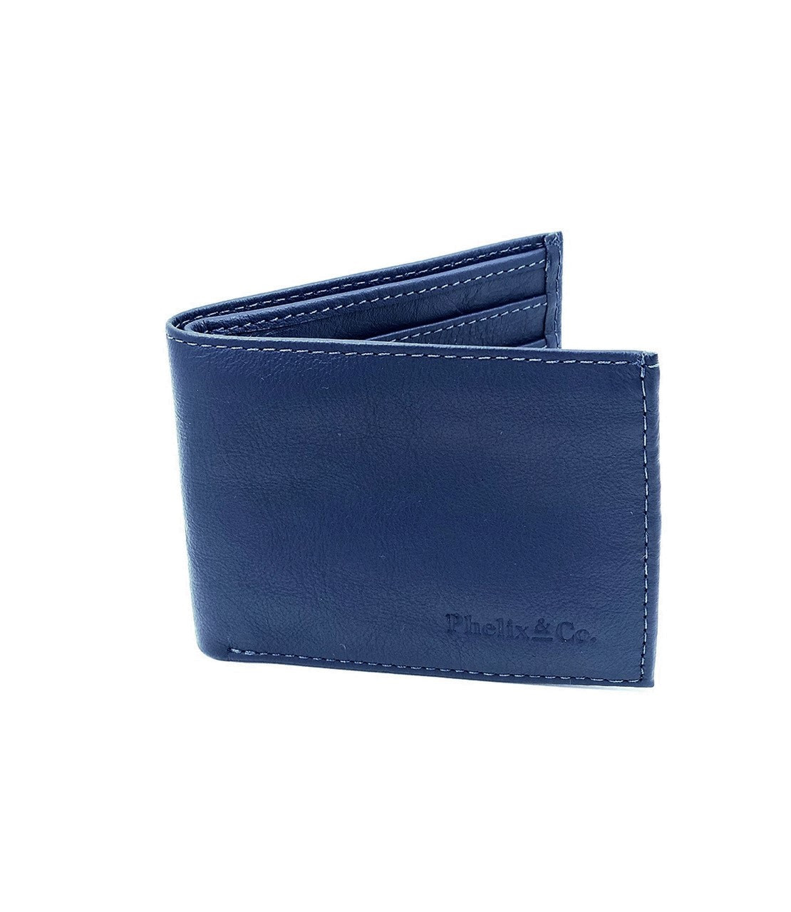 Buy Men Blue Wallet Online | SKU: Metro Shoes