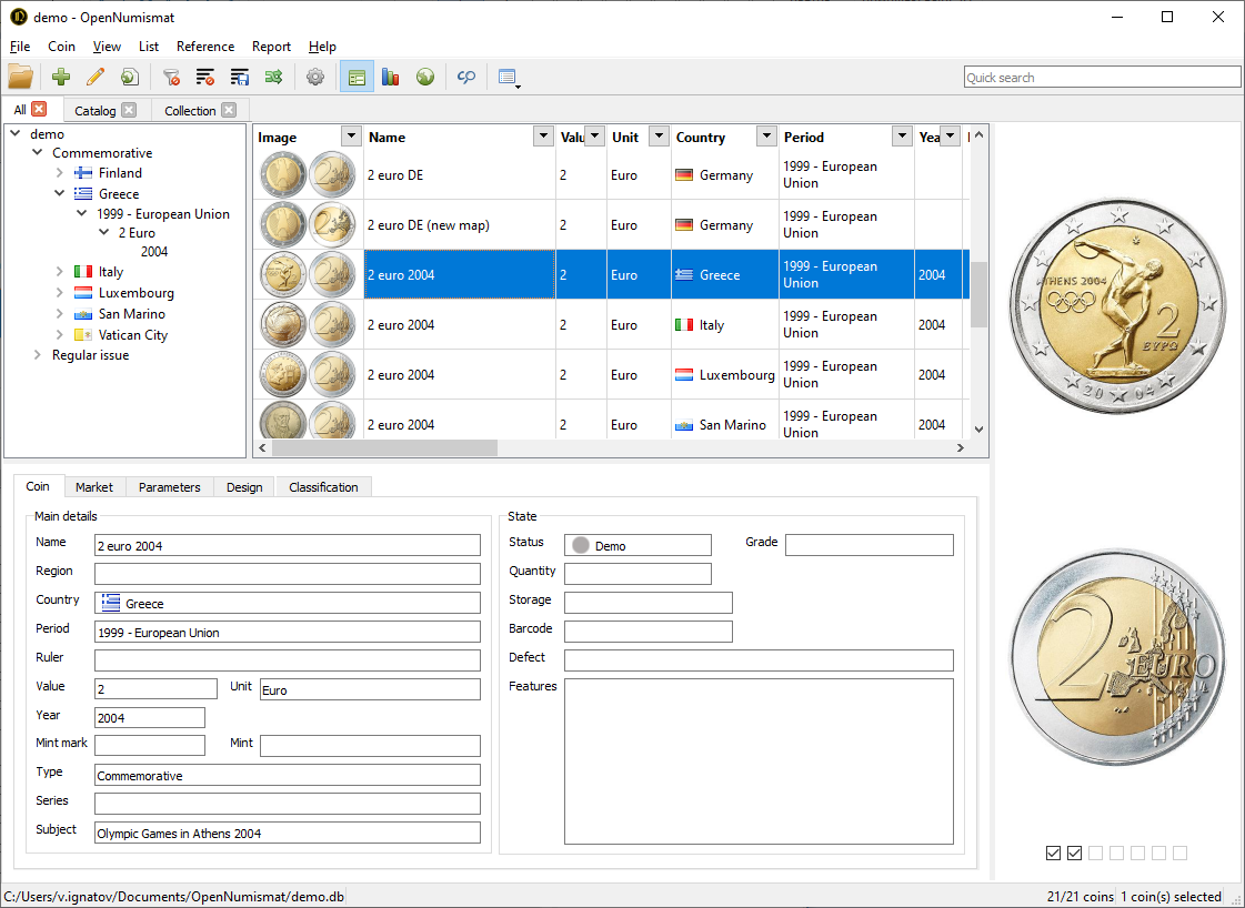 Custom Coin Catalog & Templates | Osborne Coinage