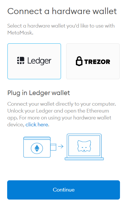 How to Connect Ledger to MetaMask