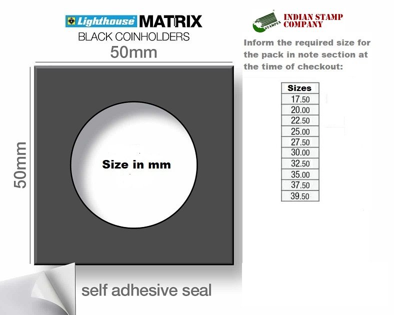 Buy MATRIX black coin holders for coin Ø 30 mm - pcs.