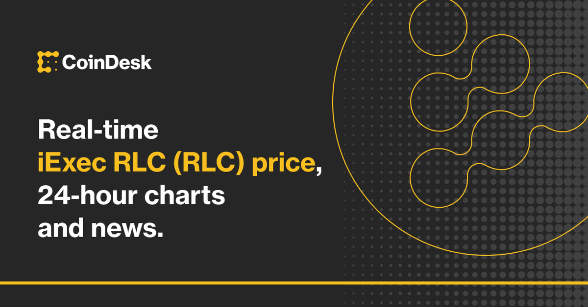 iExec RLC Price | RLC Price Today, Live Chart, USD converter, Market Capitalization | cointime.fun