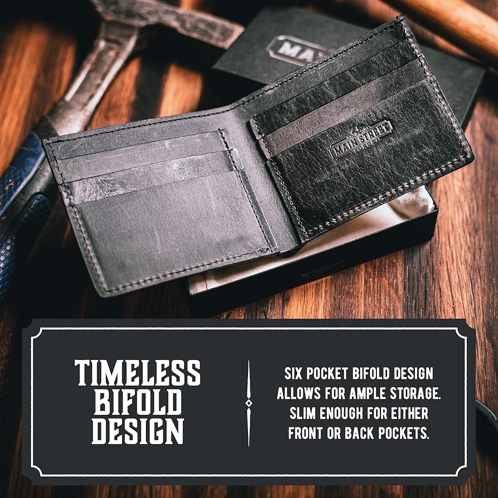 Men's Leather Wallets • Handmade Quality • Duvall Leatherwork