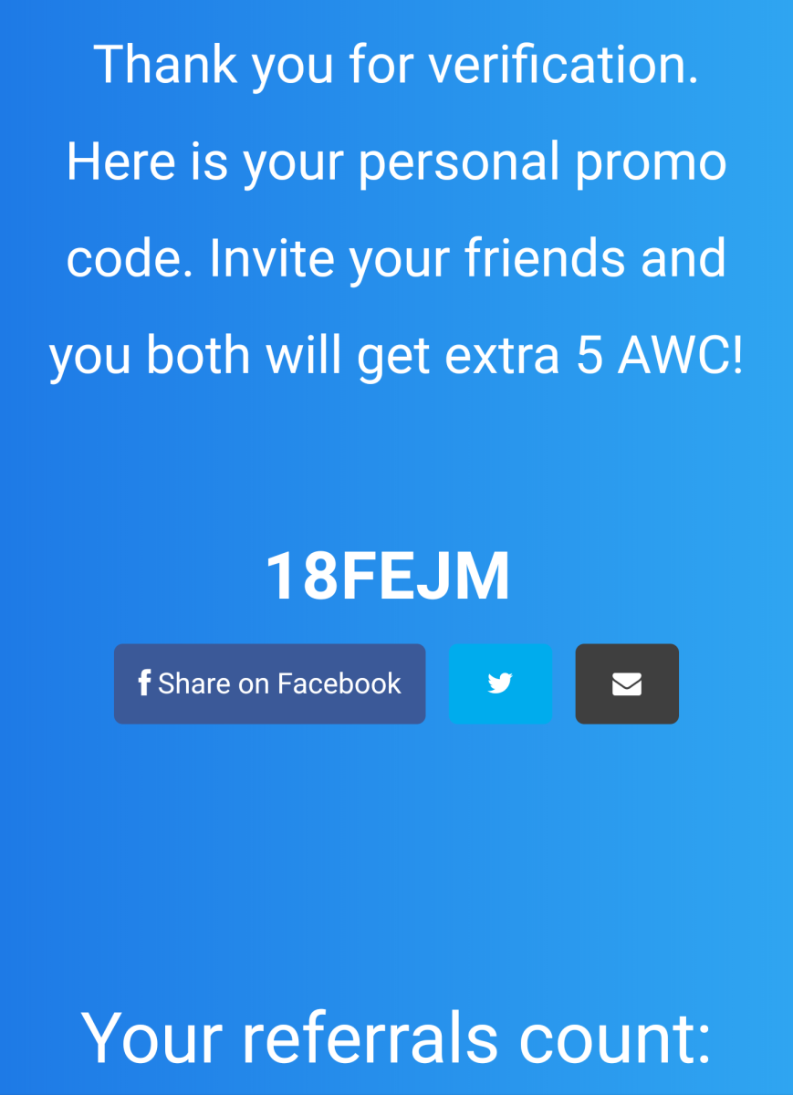 Atomic Wallet Referrals, Promo Codes, Rewards ••• 10 AWC • March 