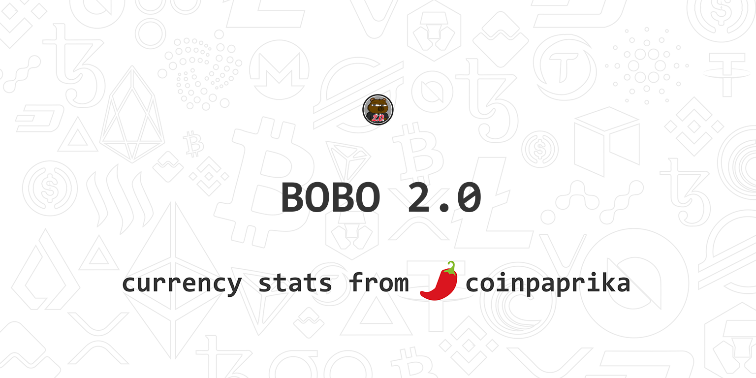 BOBO price today, BOBO to USD live price, marketcap and chart | CoinMarketCap