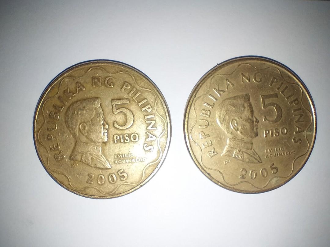 5 Piso - Philippines – Numista