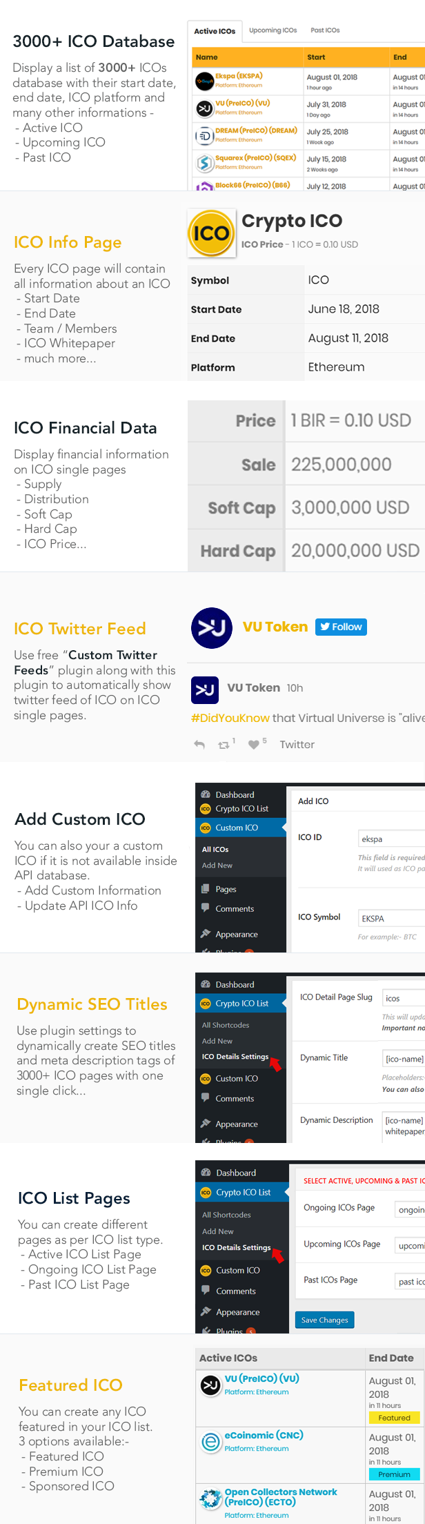 ICO List - Easily find the best upcoming and running Listings! ??