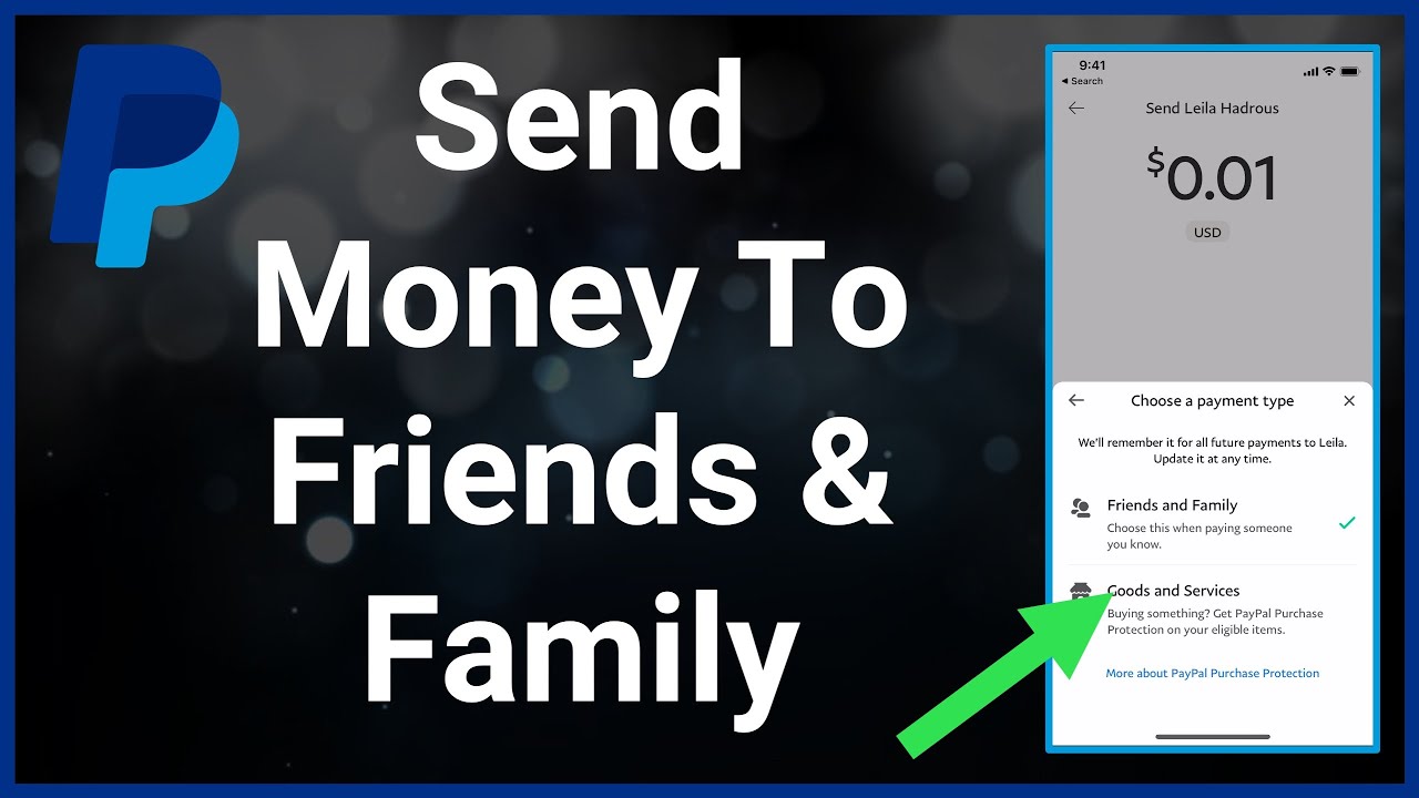 Solved: No Friends or Family Option to send payment - PayPal Community