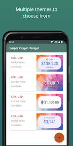 Simple Crypto Widget APK for Android - Download