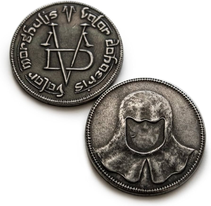 Buy Thick Iron Coin of The Faceless Man Online Oman | Ubuy