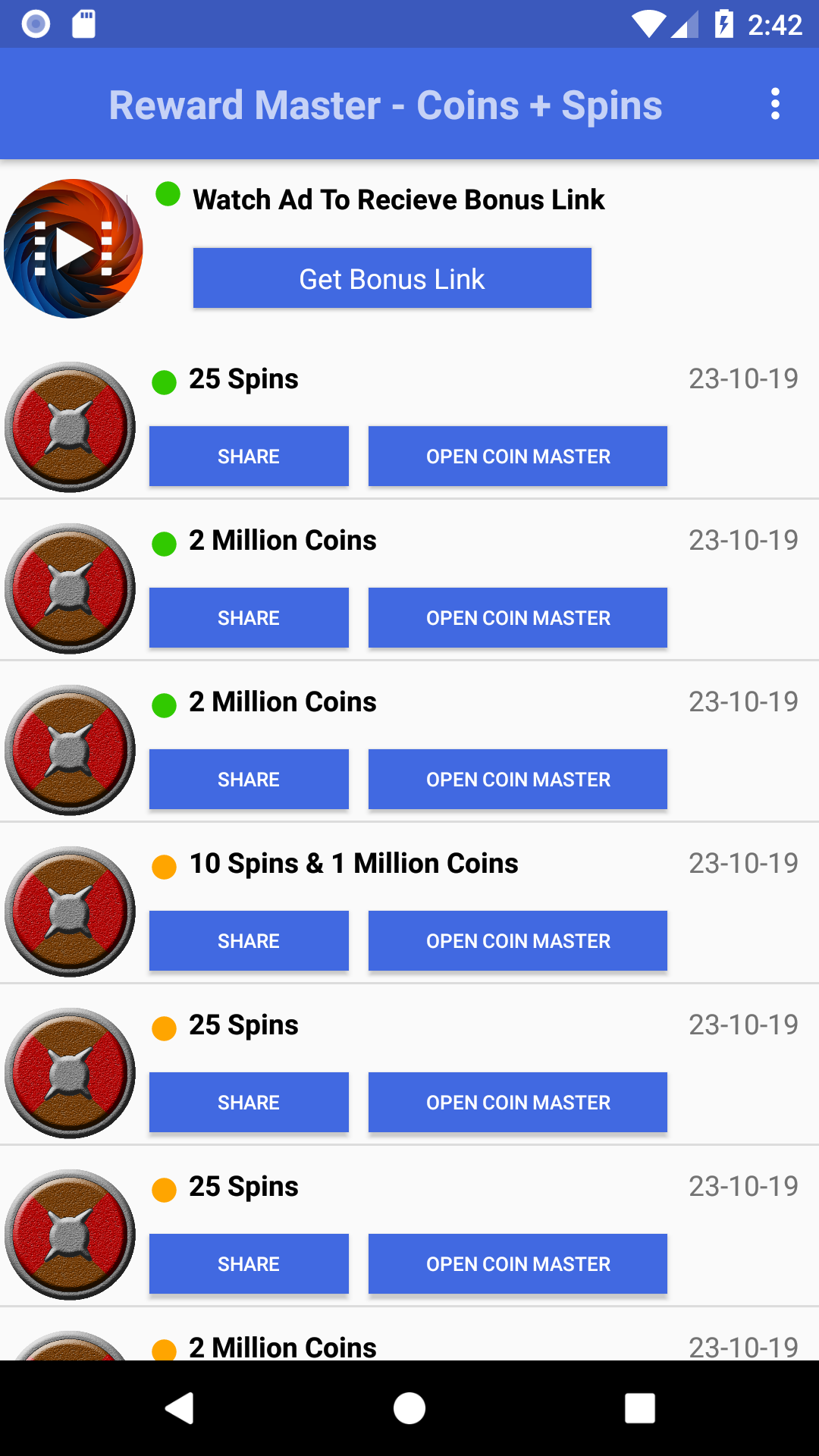 Today's Coin Master Free Spins Links ⭐ - Coin Master Strategies