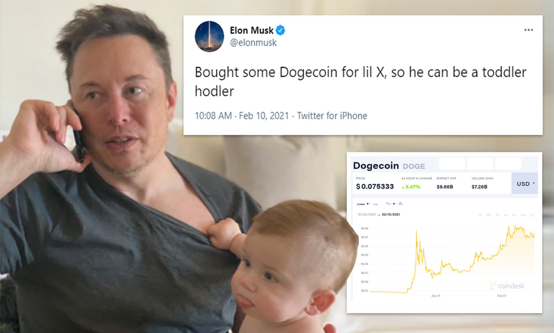 Elon Musk warns investors not to ‘bet the farm on Dogecoin’ | Fortune Crypto