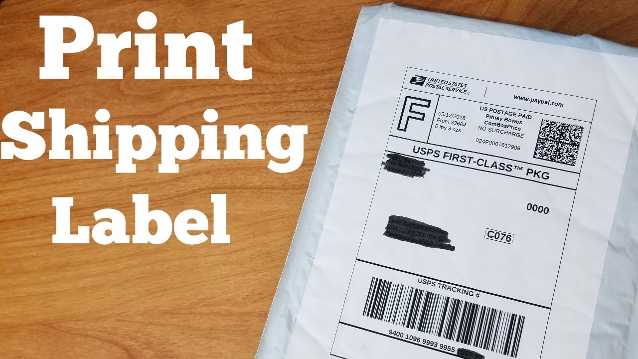 Can You Print a Shipping Label Through PayPal Without eBay? | Small Business - cointime.fun