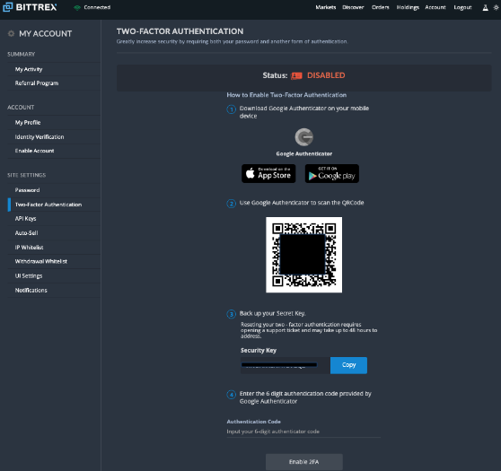 Bittrex Login |Crypto Exchange - Official Website