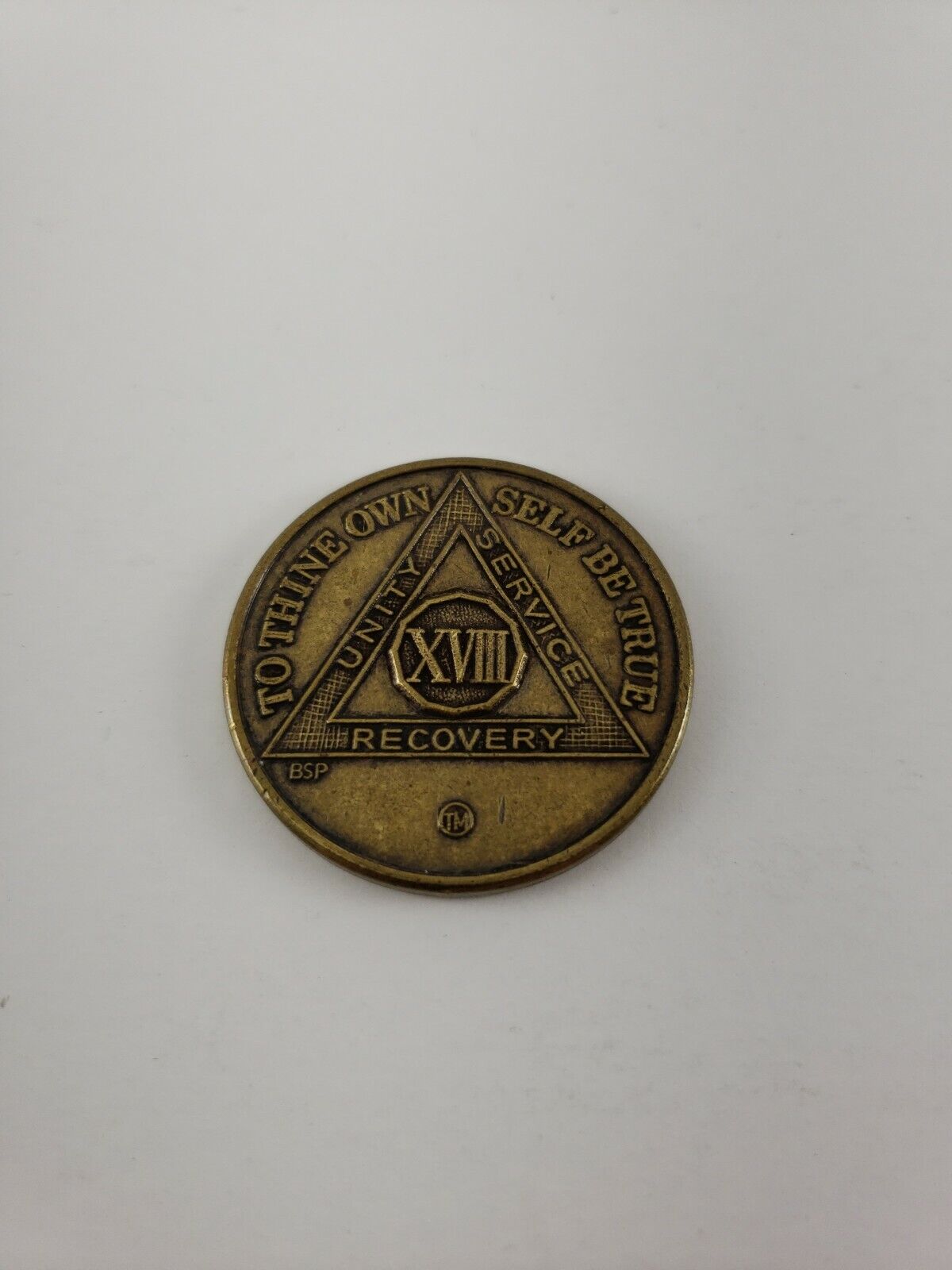 15 Year Bronze AA Anniversary Medallion | The Recovery Gift Source